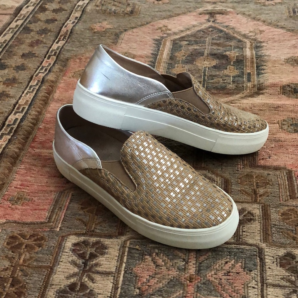 Vince Camuto Metallic slip-on sneaker